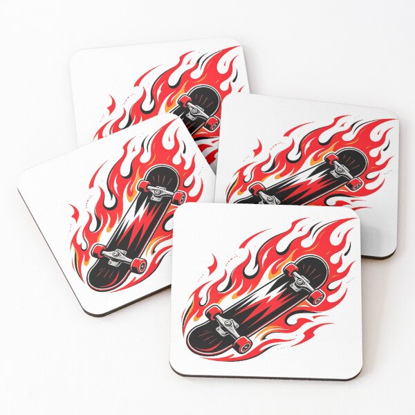 Item preview, Skateboard on Fire designed and sold by BladiWChampion.