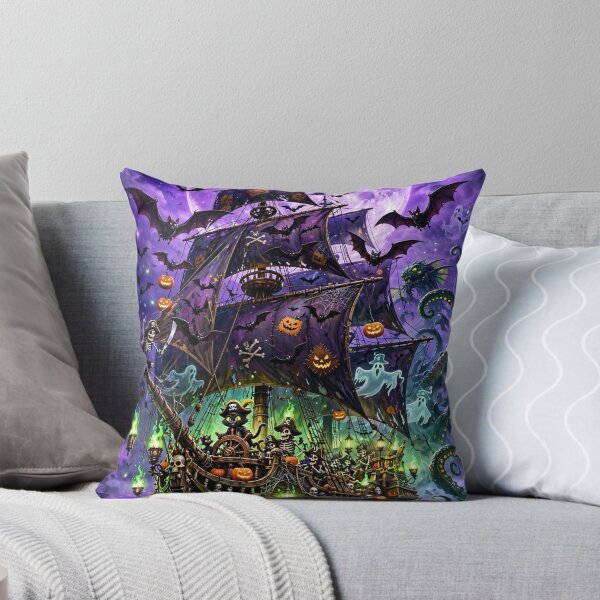 Item preview, Halloween Night — Pirates of the Haunted Sea designed and sold by DibujandoPorfa.