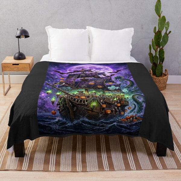 Item preview, Halloween Night — Pirates of the Haunted Sea designed and sold by DibujandoPorfa.