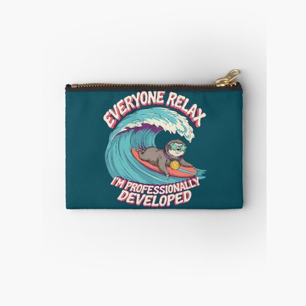 Item preview, Everyone Relax I'm Professionally Developed - Funny Sloth Surfer designed and sold by Endless7Art.