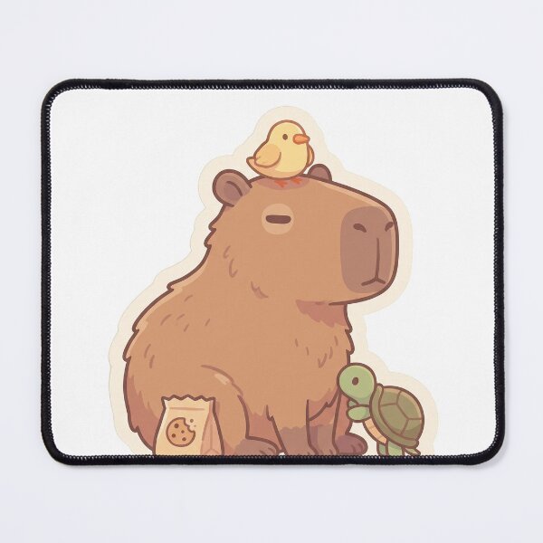 Item preview, Cute Capybara Everyone's Friend designed and sold by Keizoku Studio.