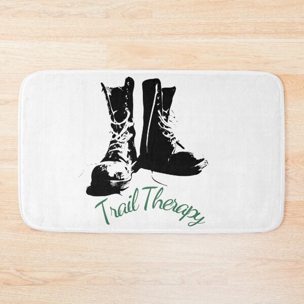 Item preview, Trail Therapy – Hiking Lifestyle Typography designed and sold by J-Nature-Vibes.