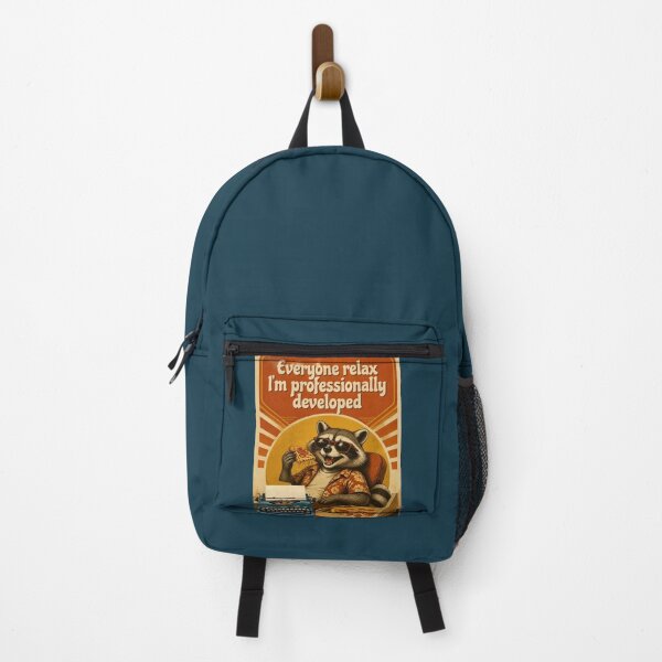 Item preview, Everyone Relax I'm Professionally Developed Funny Retro Raccoon designed and sold by Brittainspires.
