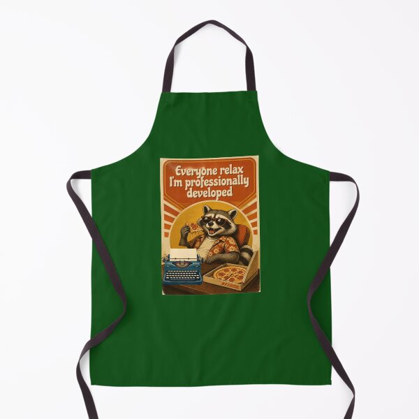 Item preview, Everyone Relax I'm Professionally Developed Funny Retro Raccoon designed and sold by Brittainspires.