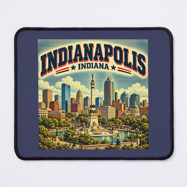 Artikelvorschau, Vintage Indianapolis Indiana City Adventure entworfen und verkauft von T-Motive.