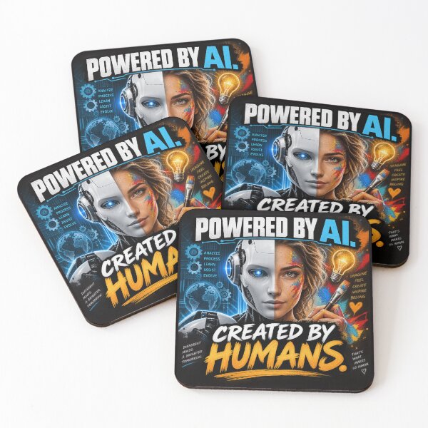 Item preview, Powered by AI. Created by Humans designed and sold by  ViralVisionsCreating .