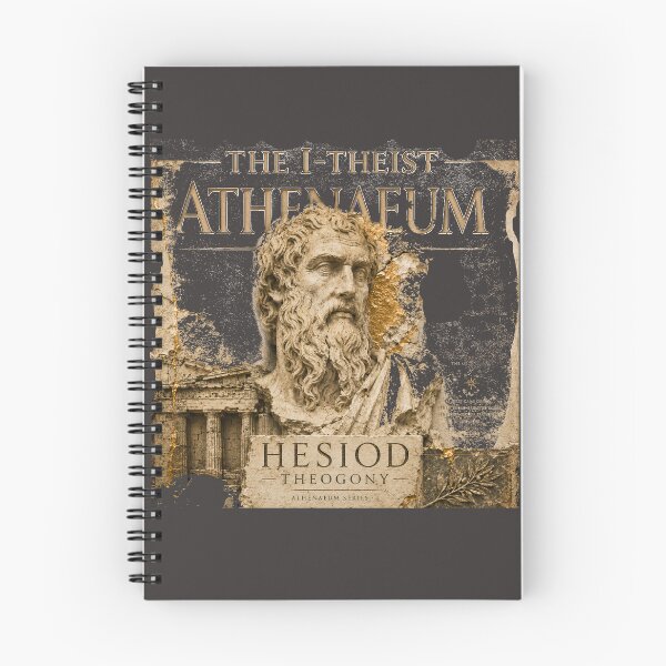 Item preview,  The I-Theist Athenaeum - Hesiod's Theogony designed and sold by The I-Theist Institute Store.