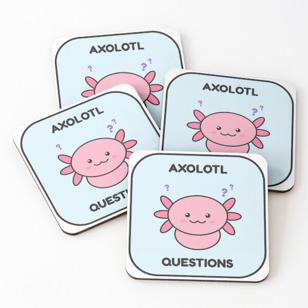 Item preview, Axolotl Questions - Funny Axolotl Pun designed and sold by MOSHOP12.