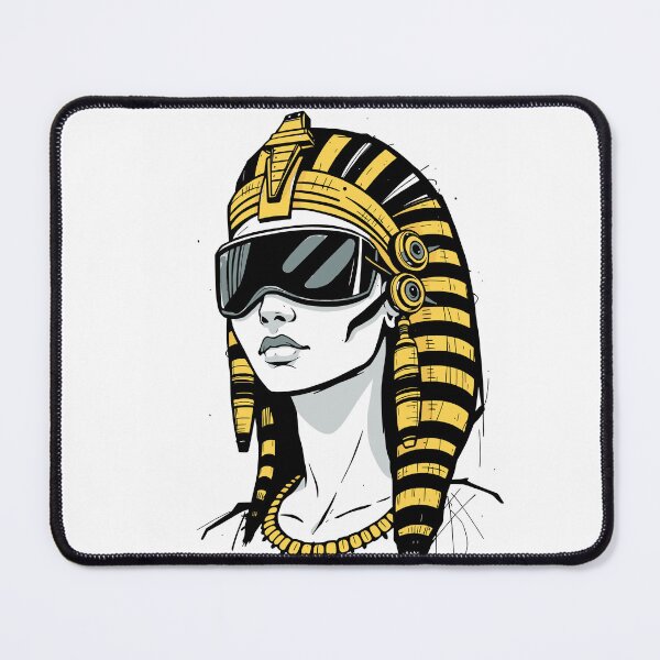 Item preview, Cleopatra Meets Cyberpunk designed and sold by SHEALABUNNY.
