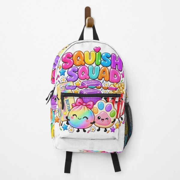 Item preview, Squish Squad Viral Squishies Popcorn Butter Dumpling Needoh Rainbow Kawaii designed and sold by Uniquememorable.