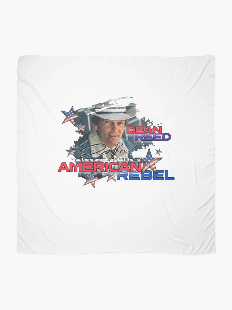 Thumbnail 2 of 3, Scarf, Dean Reed - American Rebel designed and sold by RalfDavid74.
