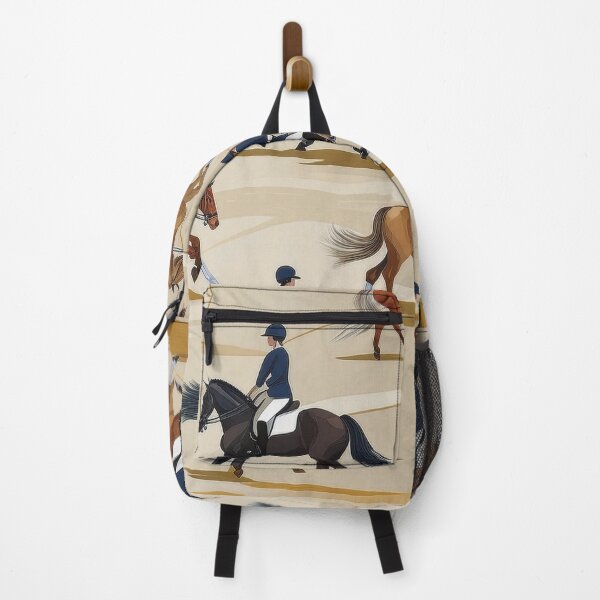 Item preview, Hunter Horse Pattern – Horse Girl Equestrian Art designed and sold by TrueWoven Studio.