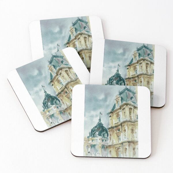 Item preview, Hôtel de Ville Paris, Storm Gray Sky designed and sold by caracatita75.