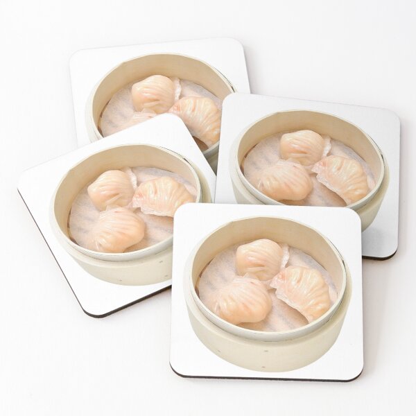 Item preview, Steamed Shrimp Dumplings Har Gow Hong Kong Dim Sum designed and sold by PetalsPaws.