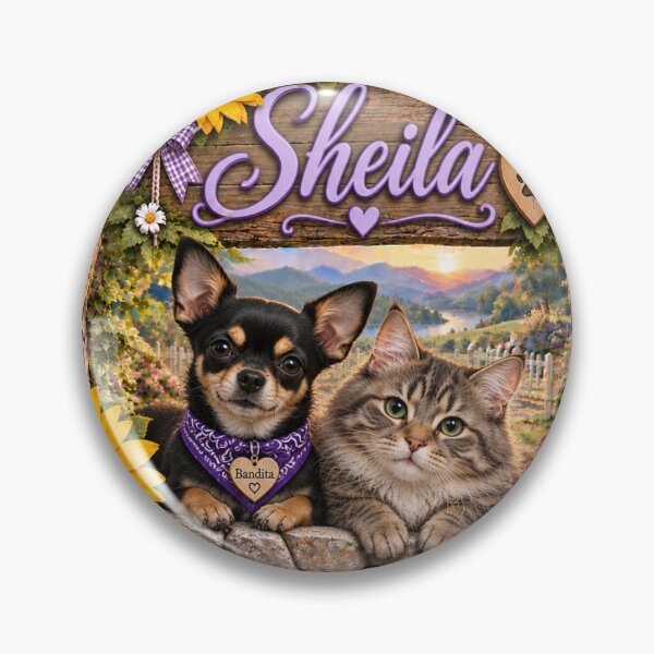 Item preview, Sheila and her four legged friends designed and sold by JCMcDanry.