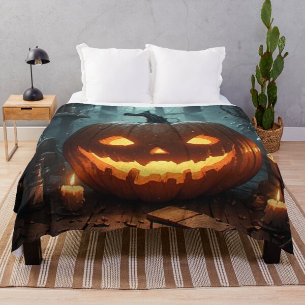Item preview, Spooky Halloween Pumpkin in Witch Cottage Aesthetic designed and sold by AWADHESH CHAURASIA.