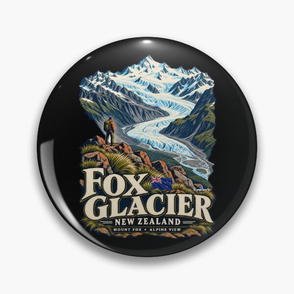 Item preview, Fox Glacier Mount Fox Alpine View designed and sold by EvergreenPark - Tee Studio.