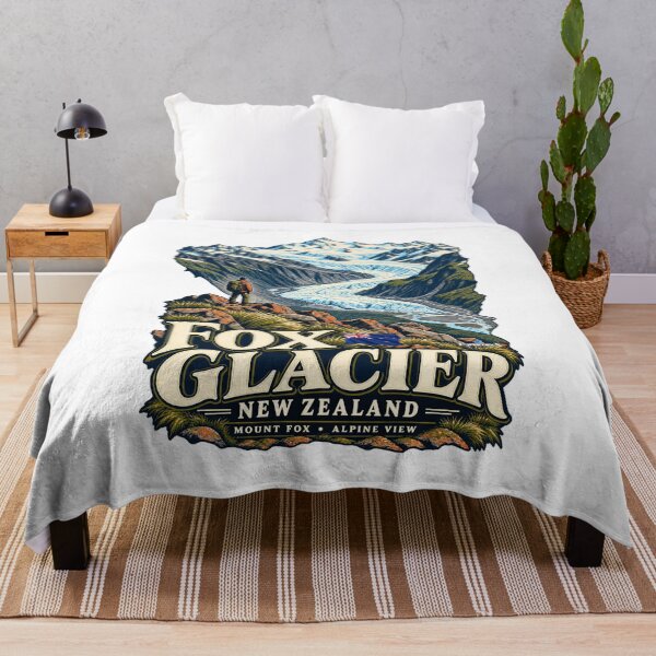 Artikelvorschau, Fox Glacier Mount Fox Alpine View entworfen und verkauft von EvergreenPark - Tee Studio.
