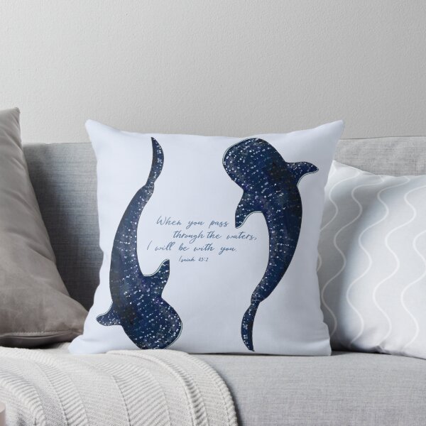 Item preview, Isaiah 43:2 Whale Shark Design designed and sold by GraceArkell.