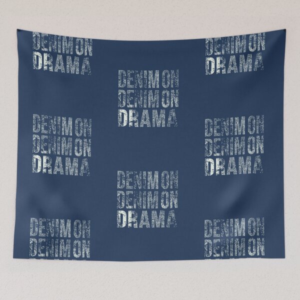 Item preview, Denim on Denim on Drama Distressed Blue Fashion designed and sold by HYPNK.