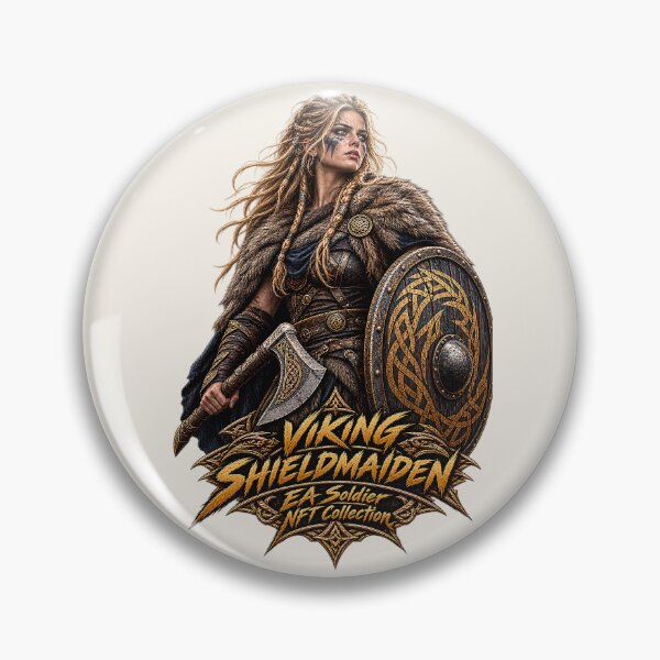 Item preview, Viking Shieldmaiden  designed and sold by EASNFTCOL.