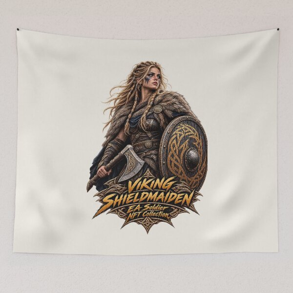 Item preview, Viking Shieldmaiden  designed and sold by EASNFTCOL.