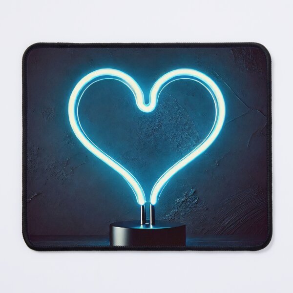 Item preview, A glowing neon heart, radiating warmth and love designed and sold by homydesign.