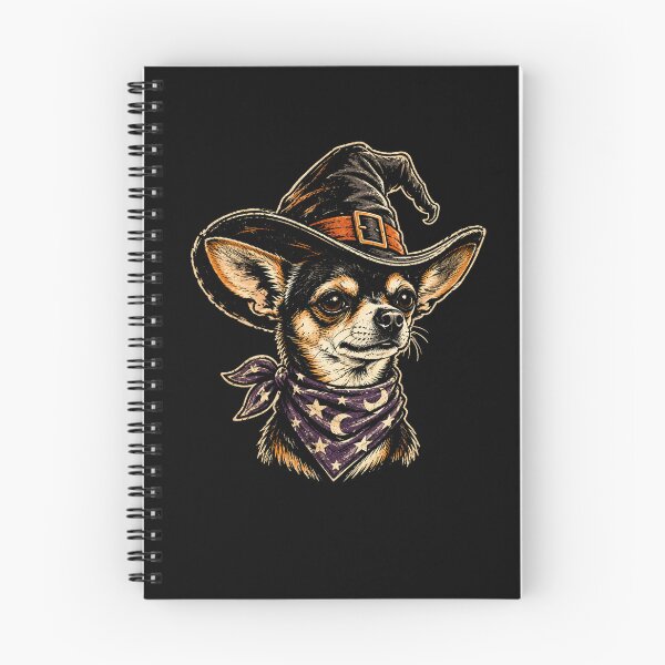 Item preview, Retro Witch Chihuahua Halloween Dog Magical Spooky designed and sold by Moizento.