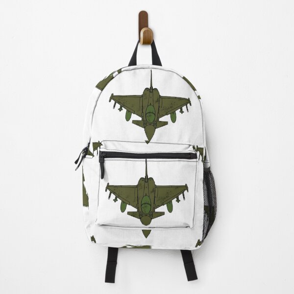 Item preview, European Canard Delta Wing Fighter Jet Top View Olive Camo Pilot Gift designed and sold by IRON WINGS /USAF.