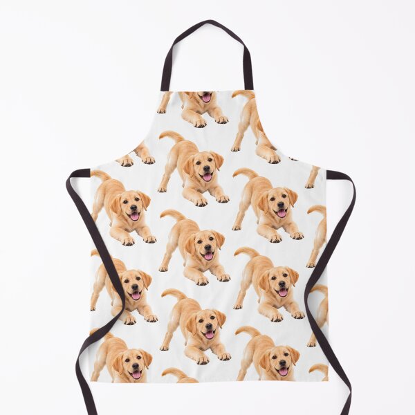 Item preview, Yellow Labrador Retriever Dog Puppy Playing designed and sold by BackgroundND.