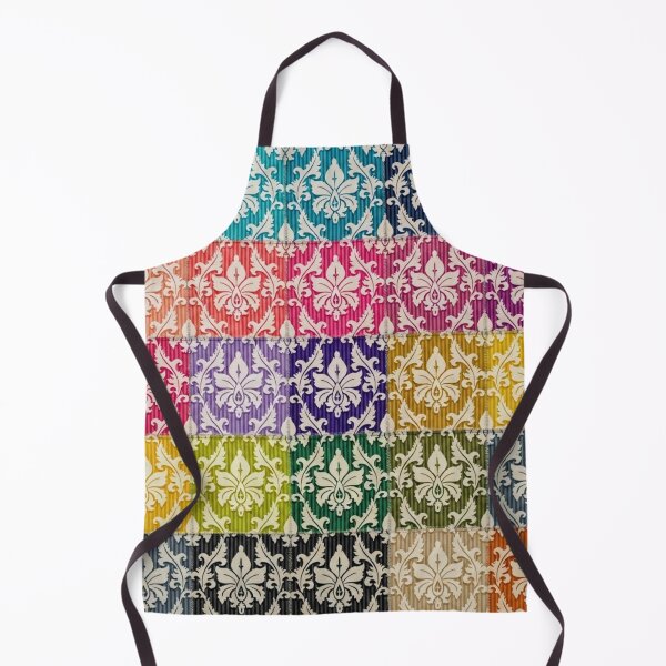 Aperçu de l'œuvre Patchwork coloré à motifs ottomans créée et vendue par AfresStudio.