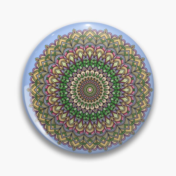 Item preview, Loopy Colorful Mandala designed and sold by CherishMyKids.