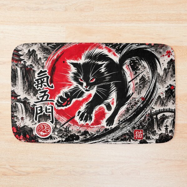 Item preview, Hei Ng Mun Black Cat Kung Fu Chinese Martial Arts designed and sold by Fei Long Design Hub.