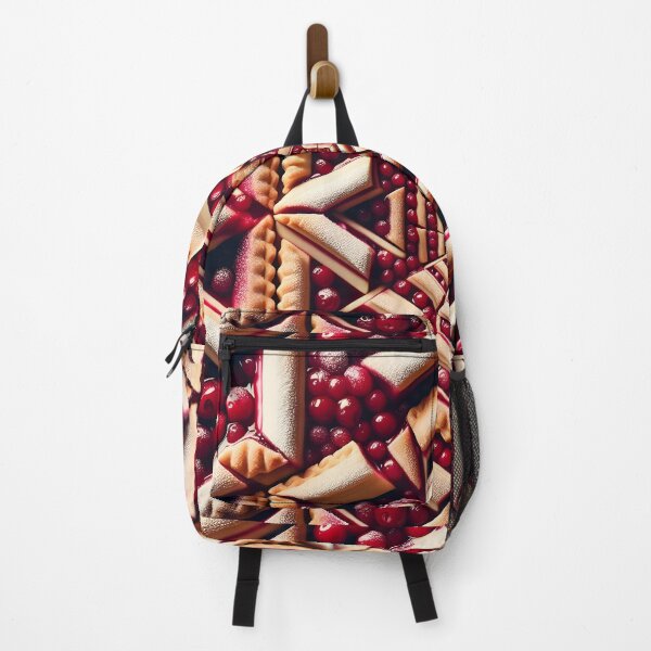 Item preview, Cherry Pastry Kaleidoscope – Geometric Dessert Pattern designed and sold by Apex Designs.