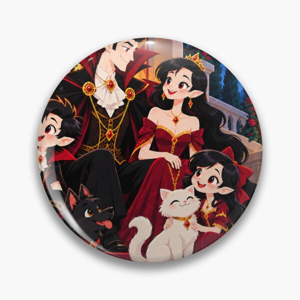 Item preview, Cute Vampire Family at Moonlit Castle designed and sold by Live2211.