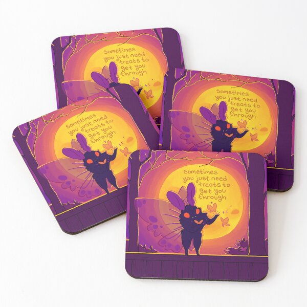 Item preview, "Sometimes You Just Need Treats" Mothman designed and sold by thelatestkate.