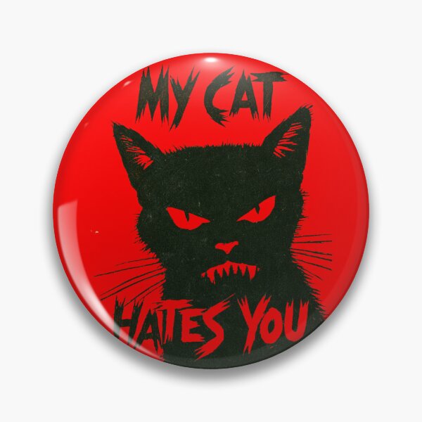 Aperçu de l'œuvre Mon chat te déteste - Publication sarcastique et absurde créée et vendue par AntiPetDesign.