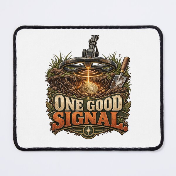 Item preview, One Good Signal Metal Detecting Design designed and sold by RAX Mirth Studio.