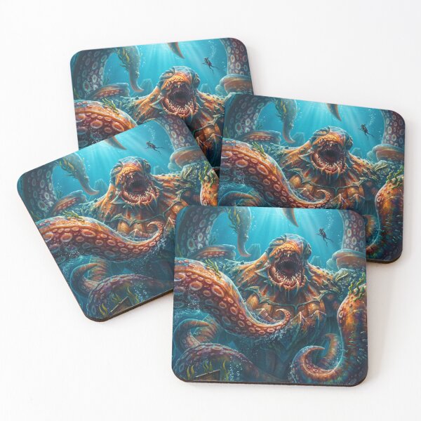 Item preview, The Kraken designed and sold by Neon Jungle.