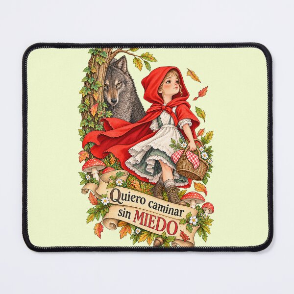 Item preview, Feminist Little Red Riding Hood designed and sold by Clásicos de siempre ilustrados.