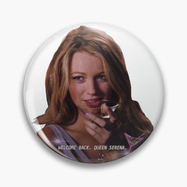 Item preview, Welcome Back Queen Serena - Gossip Girl Quote Sticker designed and sold by anagangabas.