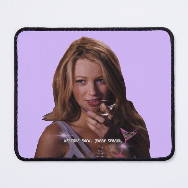 Item preview, Welcome Back Queen Serena - Gossip Girl Quote Sticker designed and sold by anagangabas.