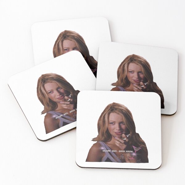 Item preview, Welcome Back Queen Serena - Gossip Girl Quote Sticker designed and sold by anagangabas.