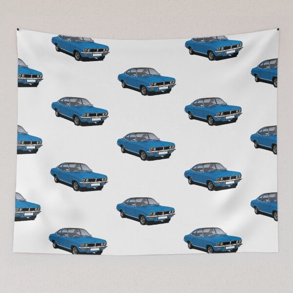 Item preview, British 1970s Classic - Blue Firenza designed and sold by knappidesign.
