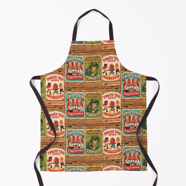 Item preview, Vintage BLT Lovers | Retro Bacon Lettuce Tomato Crate Ad Art designed and sold by Imaginary-Sound.