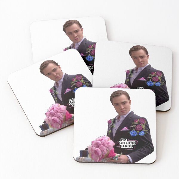 Artikelvorschau, Ich bin Chuck Bass – Gossip Girl Pfingstrosen-Zitat entworfen und verkauft von anagangabas.