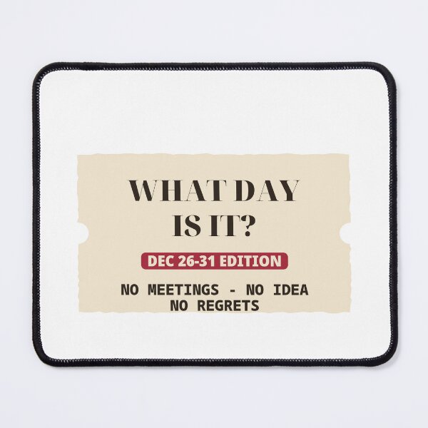 Item preview, What Day Is It? December 26-31 designed and sold by thestevebro.
