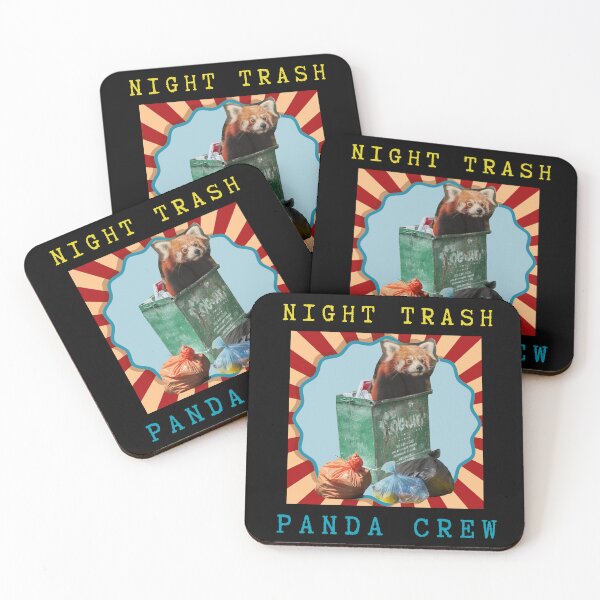 Item preview, Night trash panda crew designed and sold by MySBPLand.