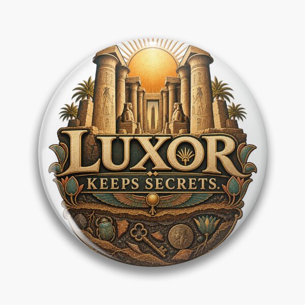 Artikelvorschau, Luxor birgt Geheimnisse – Design aus dem alten Ägypten entworfen und verkauft von RAX Mirth Studio.