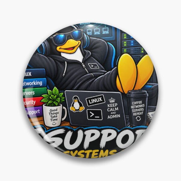 Artikelvorschau, Witziger IT-Support-Systemadministrator-Netzwerkhumor entworfen und verkauft von TBillMAG — Retro Tech & IT Humor.